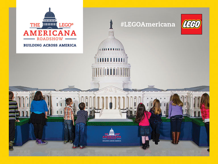 Image result for LEGO Americana Roadshow logo